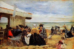 Scene on the Beach